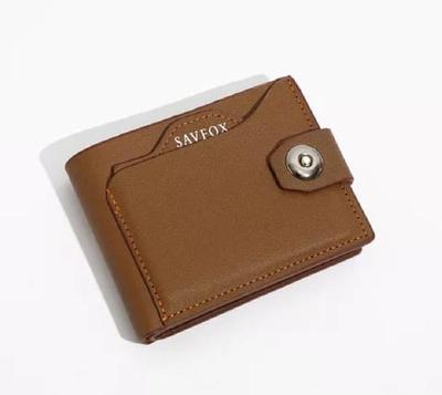 PU Leather Outlet Pocket Card Holder Wallet for Men