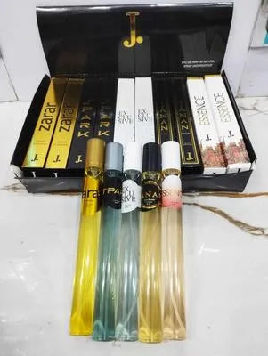 5 Pcs Long Lasting Fruity Pocket Perfume Set for Unisex