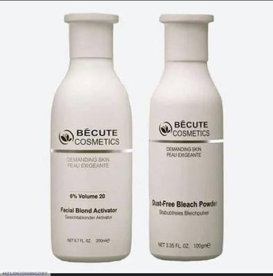 Skincare Bundle: 2 in 1 Facial Blond Activator & Dust-Free Bleach Powder (2 Pcs)