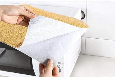 Golden Kitchen Foil - 1 Pc | Heat-Resistant, Easy to Clean, Stylish Kitchen Essential