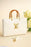 Women's Rexine Textured Tote Bag