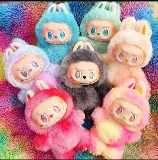 Double Sided Labubu Toy - Fun 1 Pcs Plush Toy for Baby