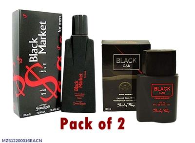 Men's Long Lasting Perfume- Pack Of 2, 100 Ml