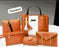 Rexine Plain Hand BaWomen's g Set