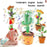 Double Sided Dancing Cactus Plush Toy