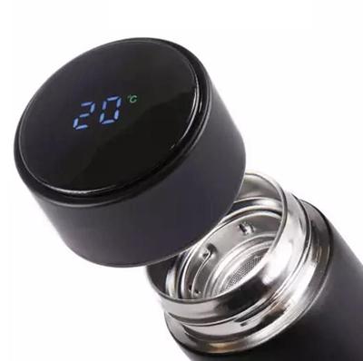 Smart Thermos Water Bottle With LED Digital Temperature Display, 500 Ml