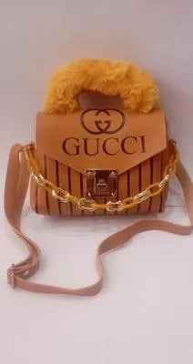 Girl's Rexine Printed Hand Bag